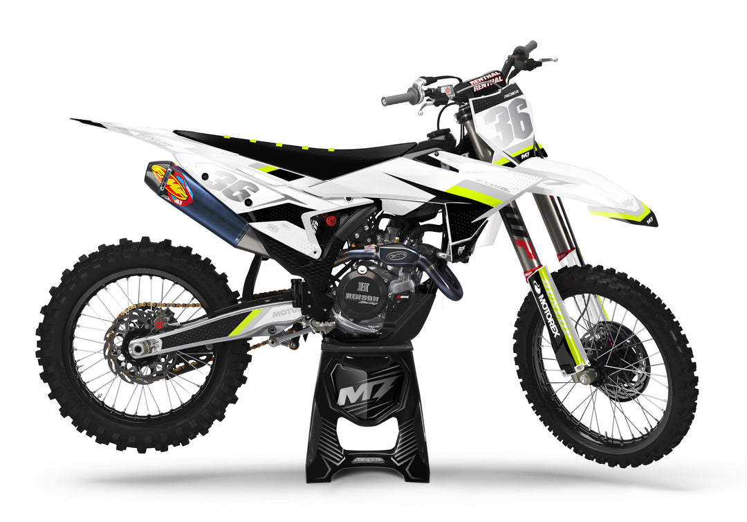 BLEND - White / Hi-Vis