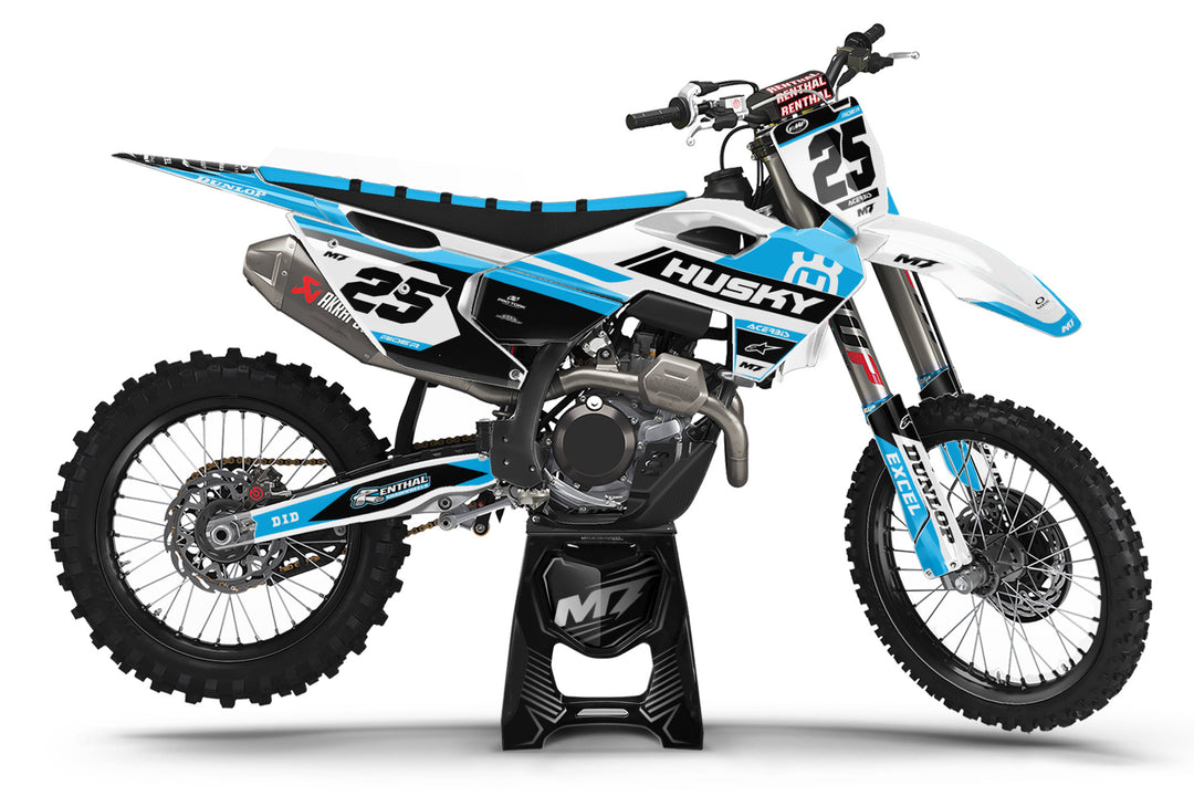 CREW - White - Blue