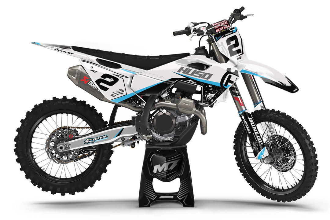 GRIT - White / Blue