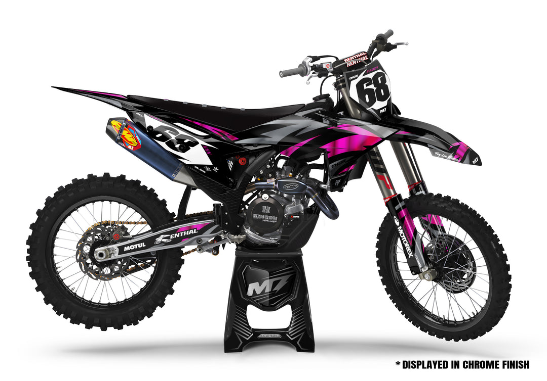 ICON CHROME - Black / Pink