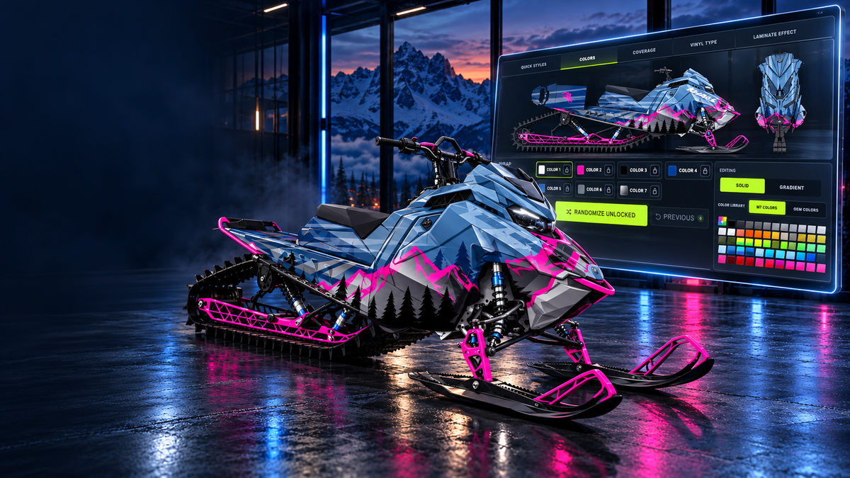 New Sled Wrap Editor