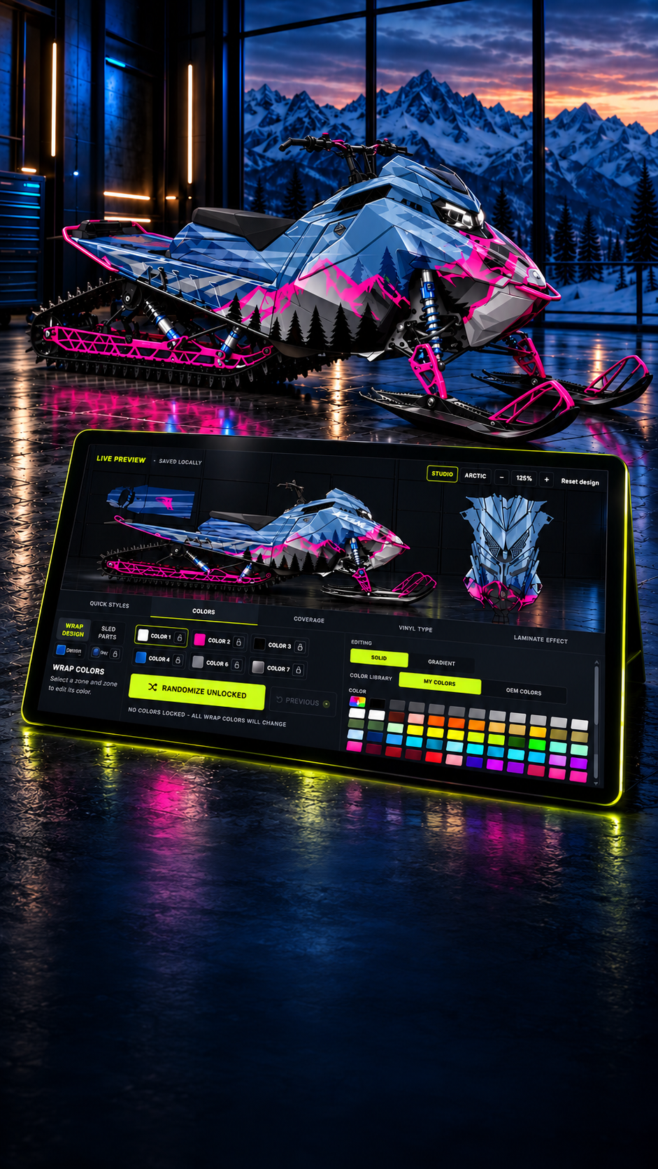 New Wrap Editor