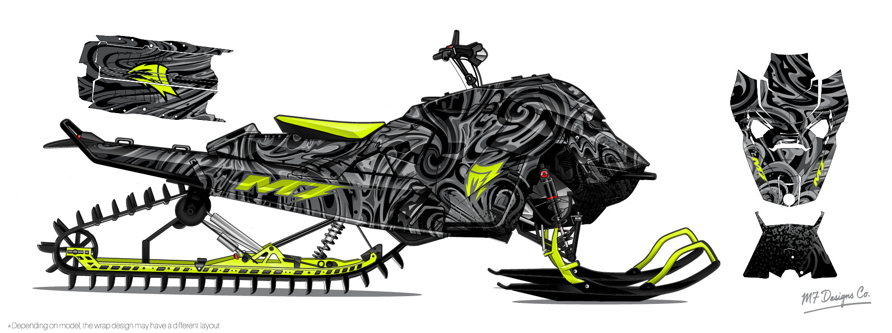 SELLS WRAP XC COMPETITION 7号 2026 Sled Wraps – M7designsco