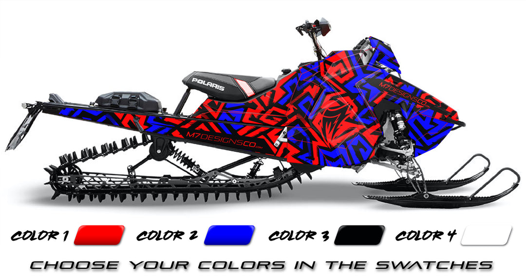 Abyss Red and Blue 