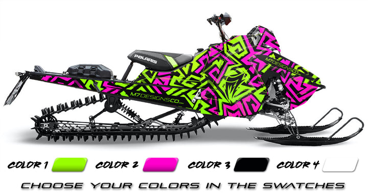Abyss Green and Pink 