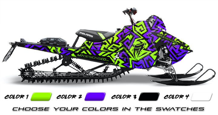 Green and Purple Abyss