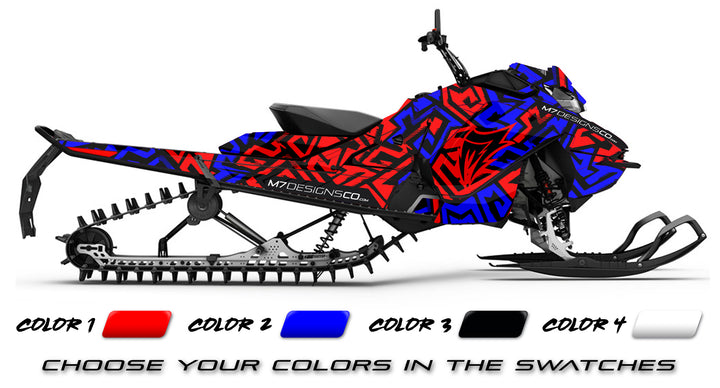 RED AND BLUE ABYSS