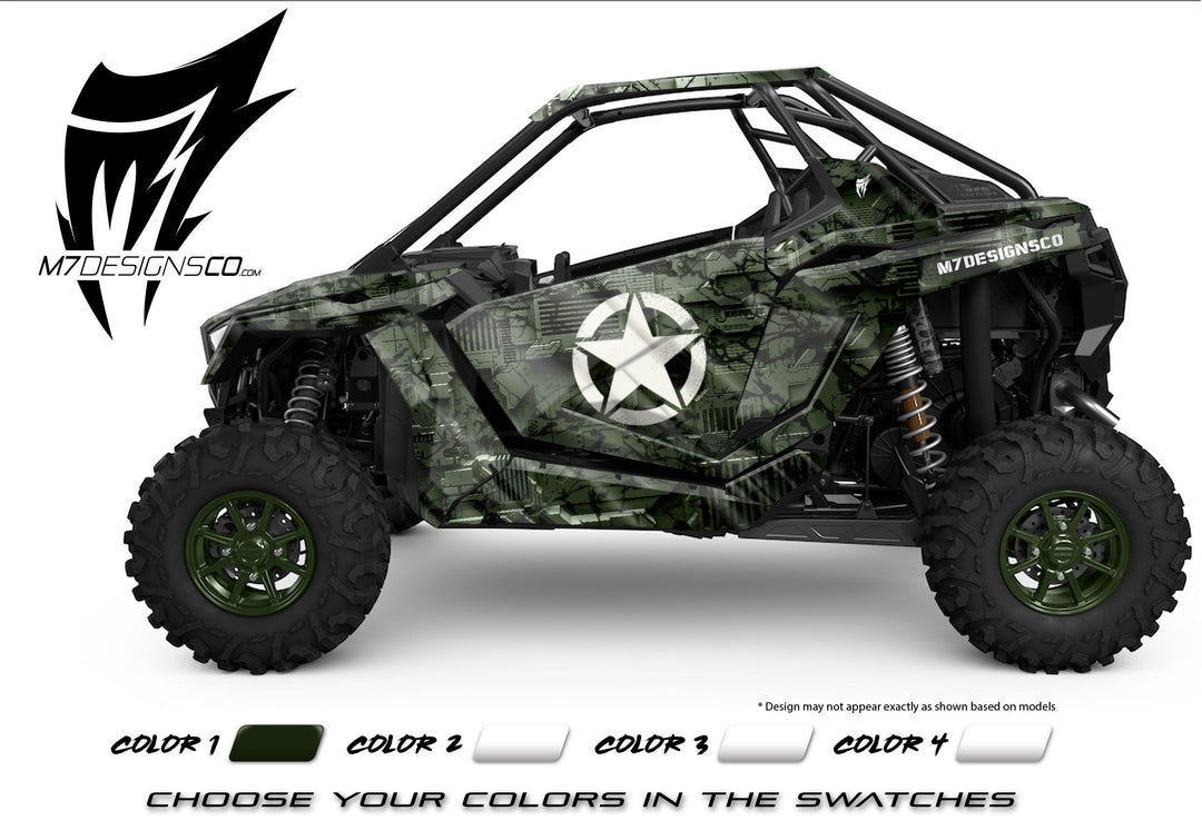 CYBER WAR CAMO UTV