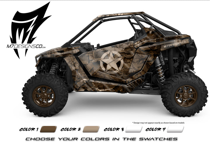 Desert Cyber Camo UTV