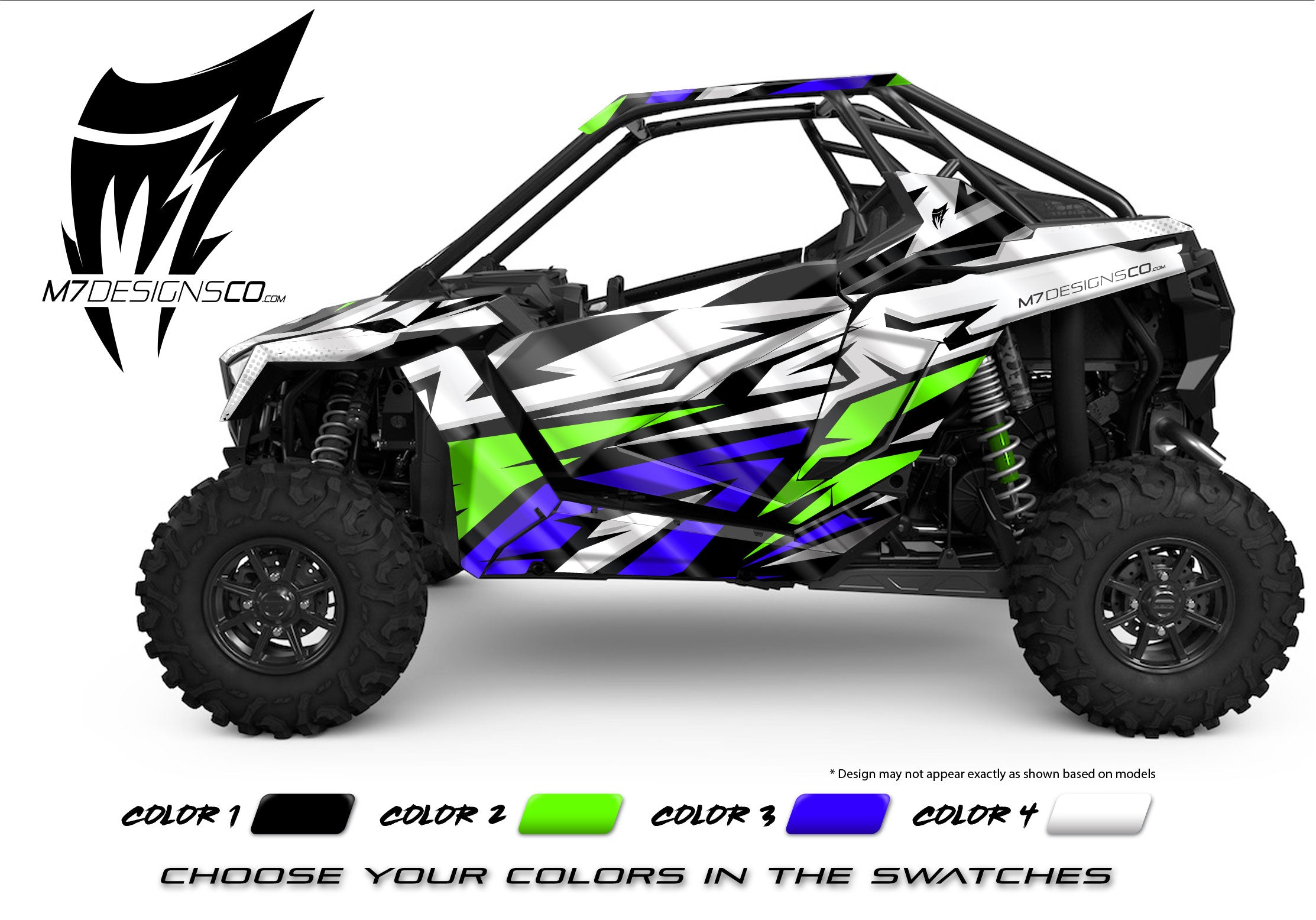 SELLS WRAP XC COMPETITION 7号 M7 Designs RZR UTV WRAP - NEXUS – M7designsco