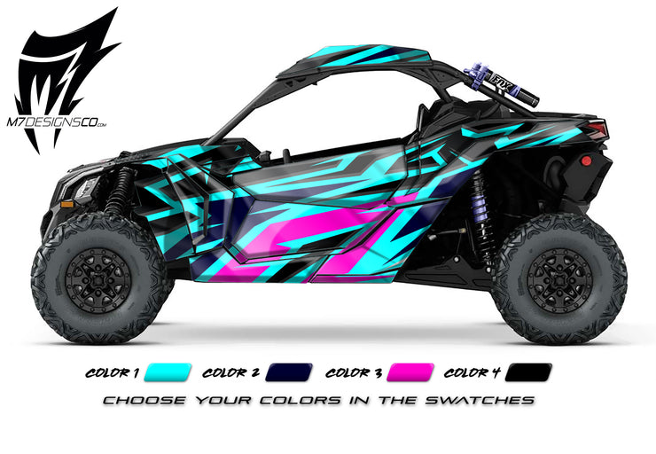 NEXUS CAN-AM X3 UTV Wrap – M7designsco